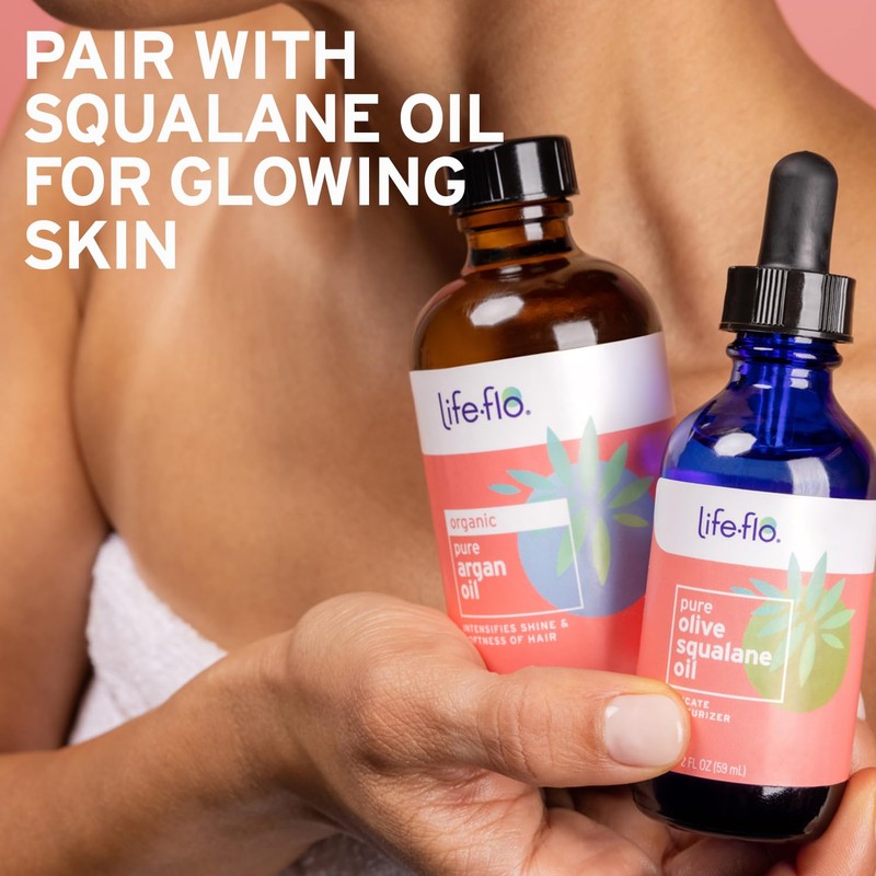 LIFE-FLO Pure Argan Oil | Organic and Cold Pressed |