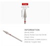 Rolabling Pointed Cone Shaped Nail Drill Bit Nail Polish Gel
