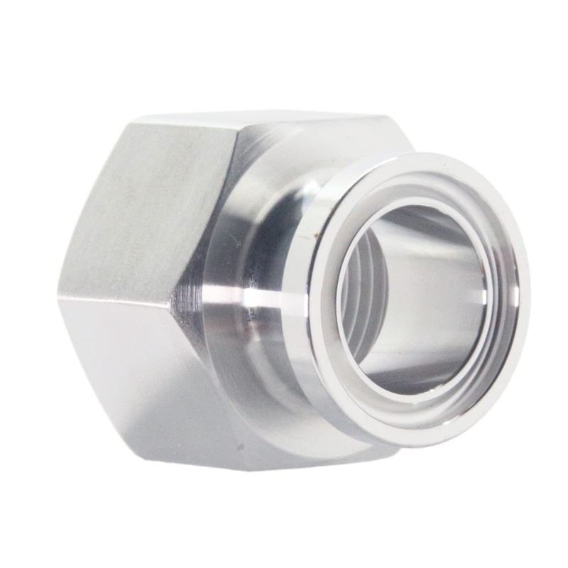QiiMii SS304 Tri Clamp Female Adapter Mini Tri Clamp 1/2"(TC