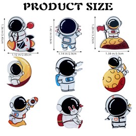 LEGENTLISUR Cute Enamel Pin Set Metal Enamel Brooch Pins Kawaii Cute Anime Avocado Cactus Flamingo Leaves Pineapple Cherry Pin Pins for Bags Backpacks Backpack, Metal