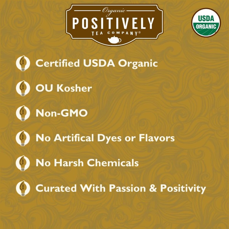 Organic Positively Tea Company, Oolong Tea Sampler, Loose Leaf, 4