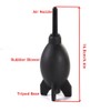 FocusFoto PRO 6.6 Inch Rubber Rocket Air Blower Duster Cleaner