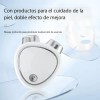 Tonificador facial microcorrientes + gel conductor 3×20 ml blanco, reafirma