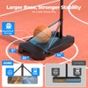 DASHINGNOAH Portable Basketball Hoop & Goals 4.82-8.53FT Height Adjustable Basketball