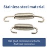 1 Pack 2 Pcs Motorcycle Exhaust Pipe Spring, Exhaust Pipe