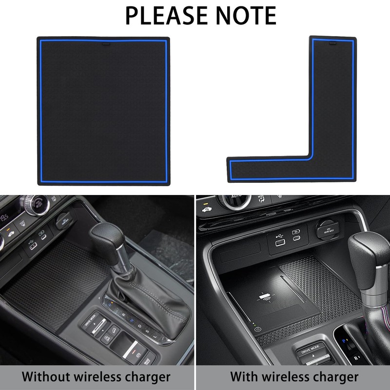 LOCOY Center Console Liner for Honda CRV Accessories 2023 2024