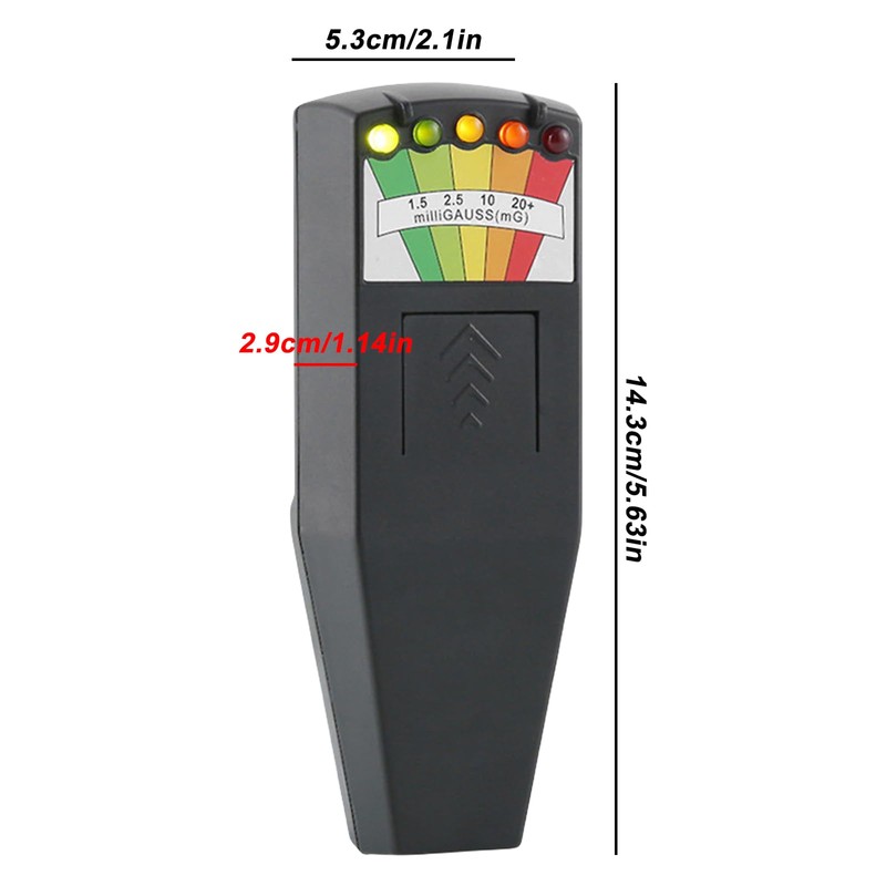 Portable Radiation Detector, K2 EMF Meter, Handheld Radiation Meter Electromagnetic