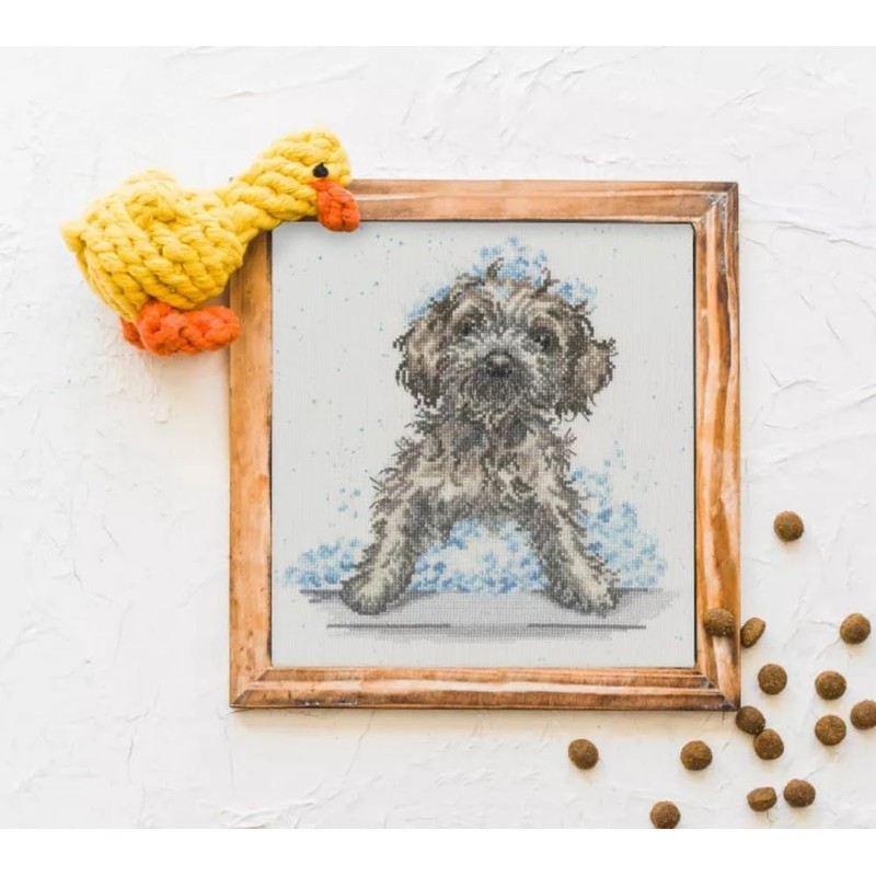 Bothy Threads Counted Cross Stitch Kit - Bubbles and Barks