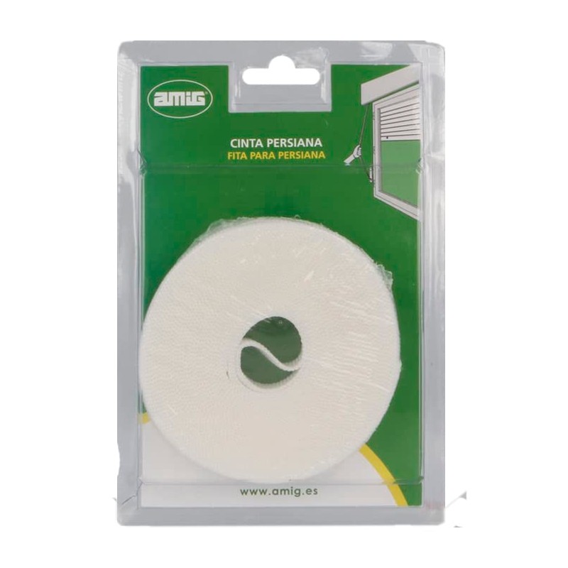 Amig - White Roller Blind Tape | Replacement Rope for
