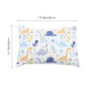 ORFOFE Envelope Closure Toddler Pillowcase Soft and Comfortable Small Pillow