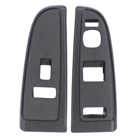 MOTOKU Front Driver and Passenger Side Window Switch Bezel for Sierra Silverado 1500 2500HD 3500 2004-2006