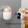 White Magnetic Toothpick Holder, Toothpick Storage Box Large Capacity Transparent