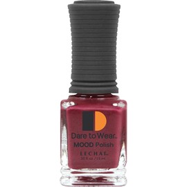 LeChat - Dare to Wear Mood Nail Lacquer - Cherry Blossom - (0.5 Ounce) - Frost Finish - Changes with Temperature - Long Lasting