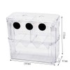 Tiberham Fish Breeding Box, Acrylic Floating Fish Hatchery Isolation Box,