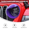 Linksip Angry Eye Headlight Covers Compatible with 2024 2025+ Jeep