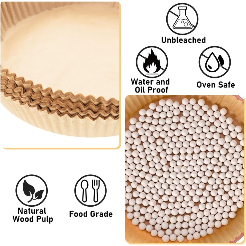 100pcs Parchment Paper for Pie Weights and Pans, Pie Crust