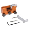 Chainsaw Sharpening Jig Portable Hand Crank Chain Sharpener for Lumberjack