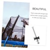 Kisangel Trampoline Parts Kit 10 Sets High-Class Design Screws Fixed