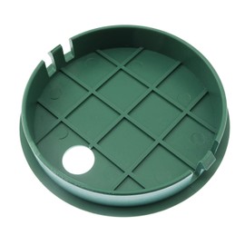 Maxmoral ID 5.5" OD 6" Valve Box Cover Lid for Sprinkler System Irrigation Circular Valve Box Lid, Grass Green