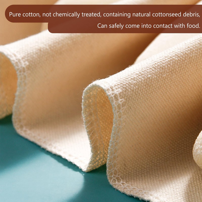 Bootoow Linen Cloth, Pack of 4 Baker's Linen Cloths, Baker's