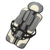 Children Safety Seat Simple Car Portable Seat Foldable Adjustable Strap