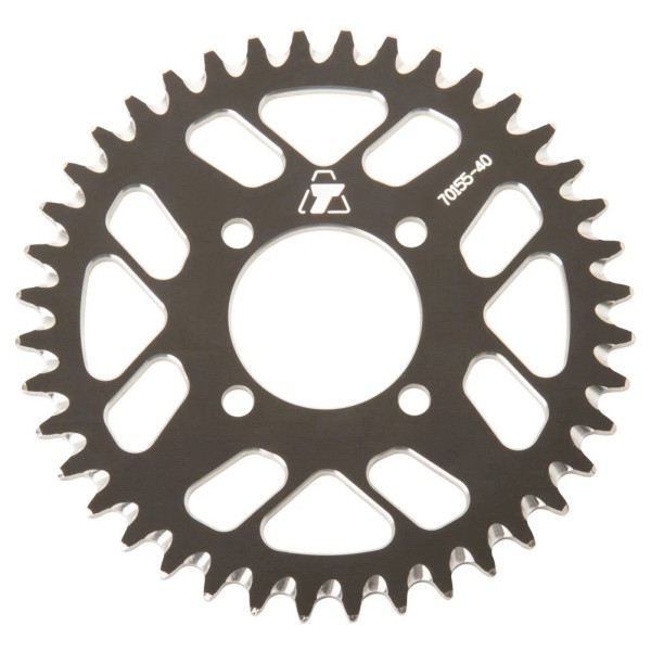Tusk Rear Aluminum Sprocket 40 Tooth Black