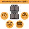Front & Rear Brake Pads for Suzuki LTZ400 LTZ 400