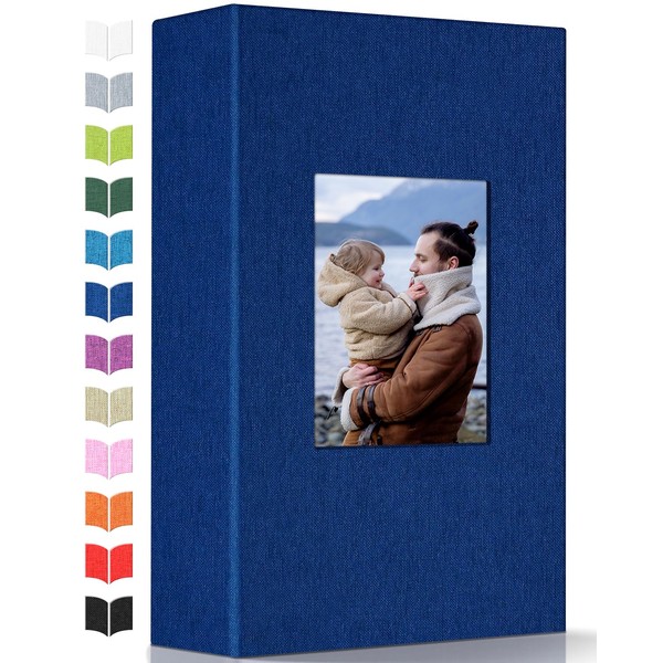 Artfeel Photo Album 4x6 with 300 Pockets,Slip-in Picture Albums,Linen Cover