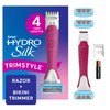 Schick Hydro Silk TrimStyle Razor with Bikini Trimmer for Women