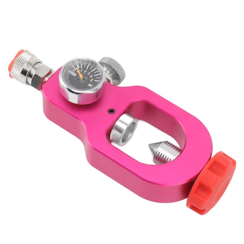 CO2 Tank Test Valve Stainless Steel Aluminum Alloy Good Sealing
