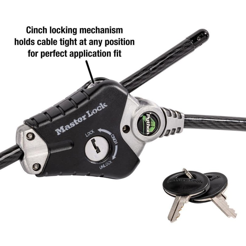 Master Lock Python 8ft Cable Lock
