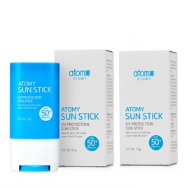 Atomy Sun Stick 2 Pieces SPF50+PA++++ / 애터미 선스틱 2개입 SPF50+PA++++