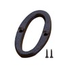 Zayookey Cast Iron House Numbers with Screws, Metal Number, House