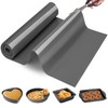 Baking Mat Roll Pan Liner-12IN X 10FT-Gray