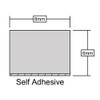 STORMGUARD White 05SR039015MW 15m Ultraseal Soft Self-Adeshive Foam Draught Excluder,