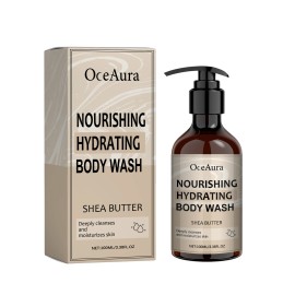 OceAura Nourishing Hydrating Body Wash Firming Skin Shower Gel with Warm Shine Tender Bath DewSize: 100ml