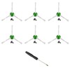 MIRTUX Pack of 6 Side Brushes Compatible with Roomba E5