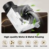 FEITON Bathroom Exhaust Fan with Light (3000K/4000K/5000K), Ceiling Mount, 110
