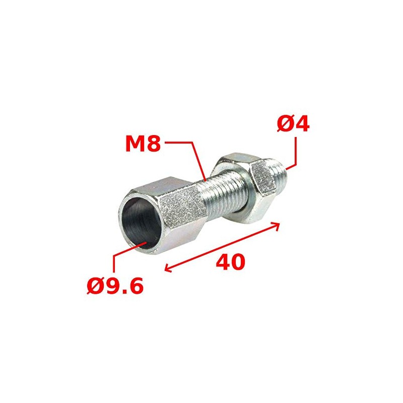 cyclingcolors 2x Screws M8 x 40 Brake Lever Clutch Adjustment