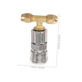 Zerodeko Gas Can Spout Replacement Kit Durable Air Compressor Accessories for Trucks Trailers Efficient Gas Intake Connector for Quick Access and Versatile Applications