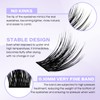 Individual Lashes D Curl Cluster Lashes FD18/B 0.07mm 12-16mm Mixed