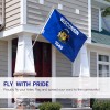 Anley Fly Breeze 3x5 Foot Wisconsin State Flag - Wisconsin