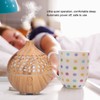 180ml Wood Grain Air Humidifier USB Charging Colorful Lights Air