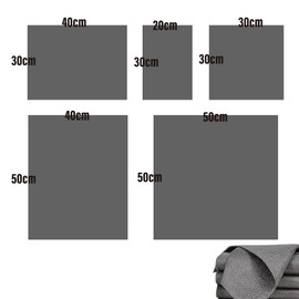 5 SizeThickened Magic Cleaning Cloth Streak Free Reusable Microfiber Cleaning Rag, Lint-Free Microfiber Rags, Perfect for Mirrors, Windows, and Stainless Steel Appliances