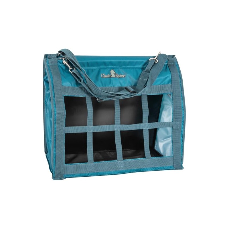 Classic Equine Topload Hay Bag (Dark Teal)