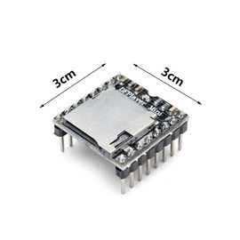 7pcs Mini MP3 Player DFPlayer Master Module Compatible with Arduino Support TF Card and USB Flash Drive