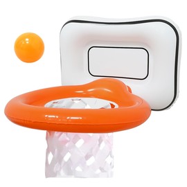 BONHHC Mini Basketball Hoop Set for Children, Inflatable Basketball Hoop Indoor Children, Mini Basketball Hoop Throwing Game for Birthday Gift Indoor Outdoor Party Games