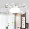 2025 New Drone Fan Light Socket Fan Light with Remote