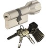 ABUS EC550 Profil-Knaufzylinder Länge Z40/K40mm mit 10 Schlüssel
