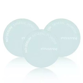 Innisfree [이니스프리] 이니스프리 노세범 미네랄 파우더 5g 3개 Innisfree No-Sebum Mineral Powder 5g (Set of 3)